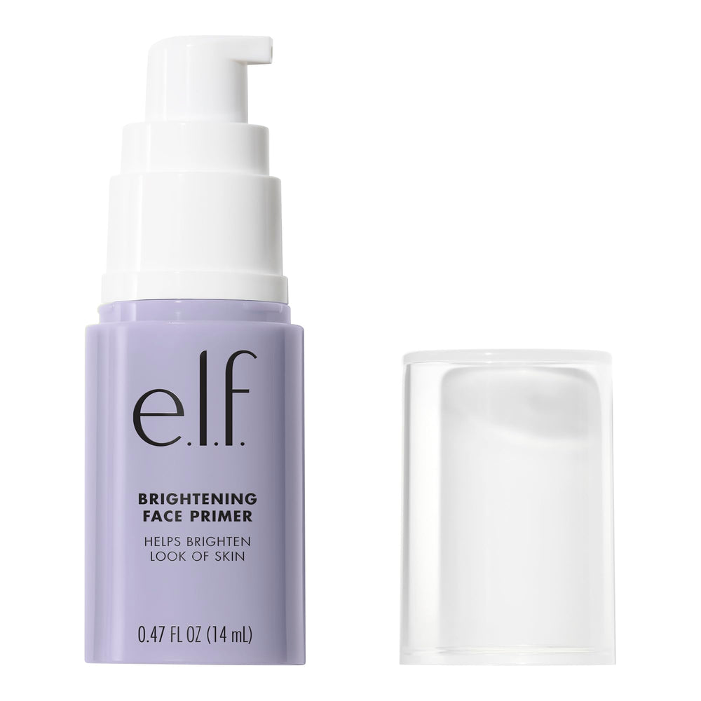 e.l.f. primer beside foundation demonstrating improved application and grip