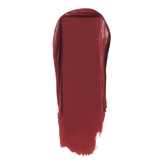 e.l.f. lipstick bullet tilted to show smooth satin surface and application ease