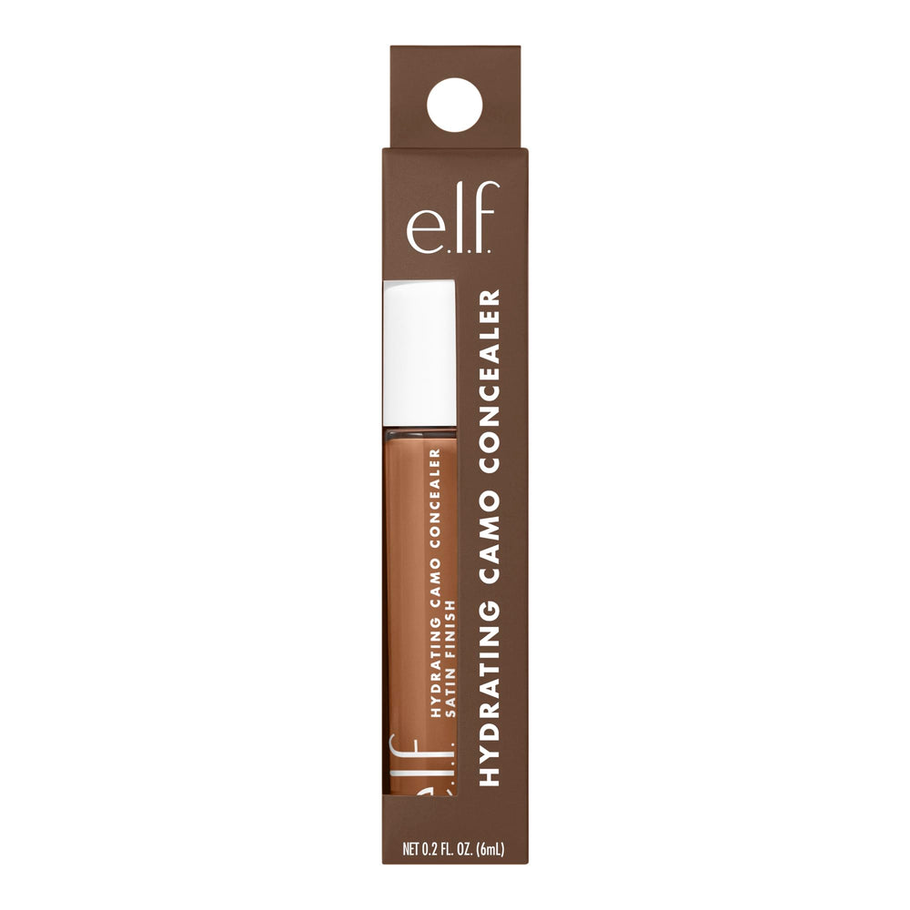 e.l.f. product beside coin for scale, compact travel-friendly size