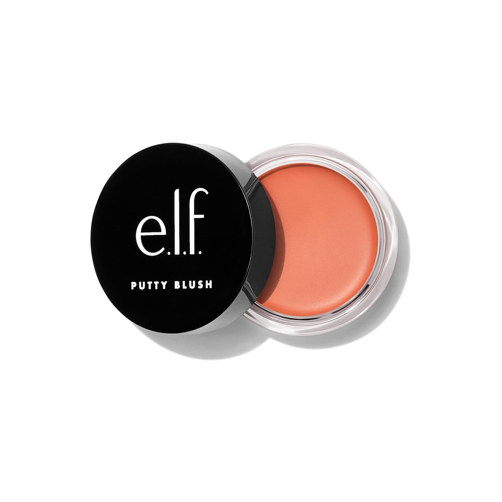 e.l.f. Putty Blush Bahamas compact front view showing packaging and shade benefits