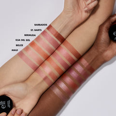 e.l.f. Putty Blush with brush for precise, seamless application