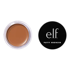 e.l.f. Putty Bronzer front compact showing sleek packaging and shade
