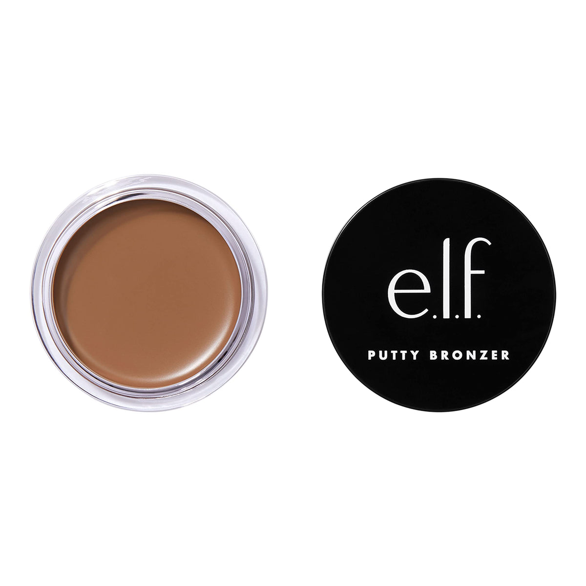e.l.f. Putty Bronzer front packaging shows compact and shade for easy selection