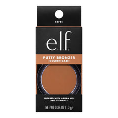 e.l.f. Putty Bronzer swatched on arm demonstrating buildable pigmentation