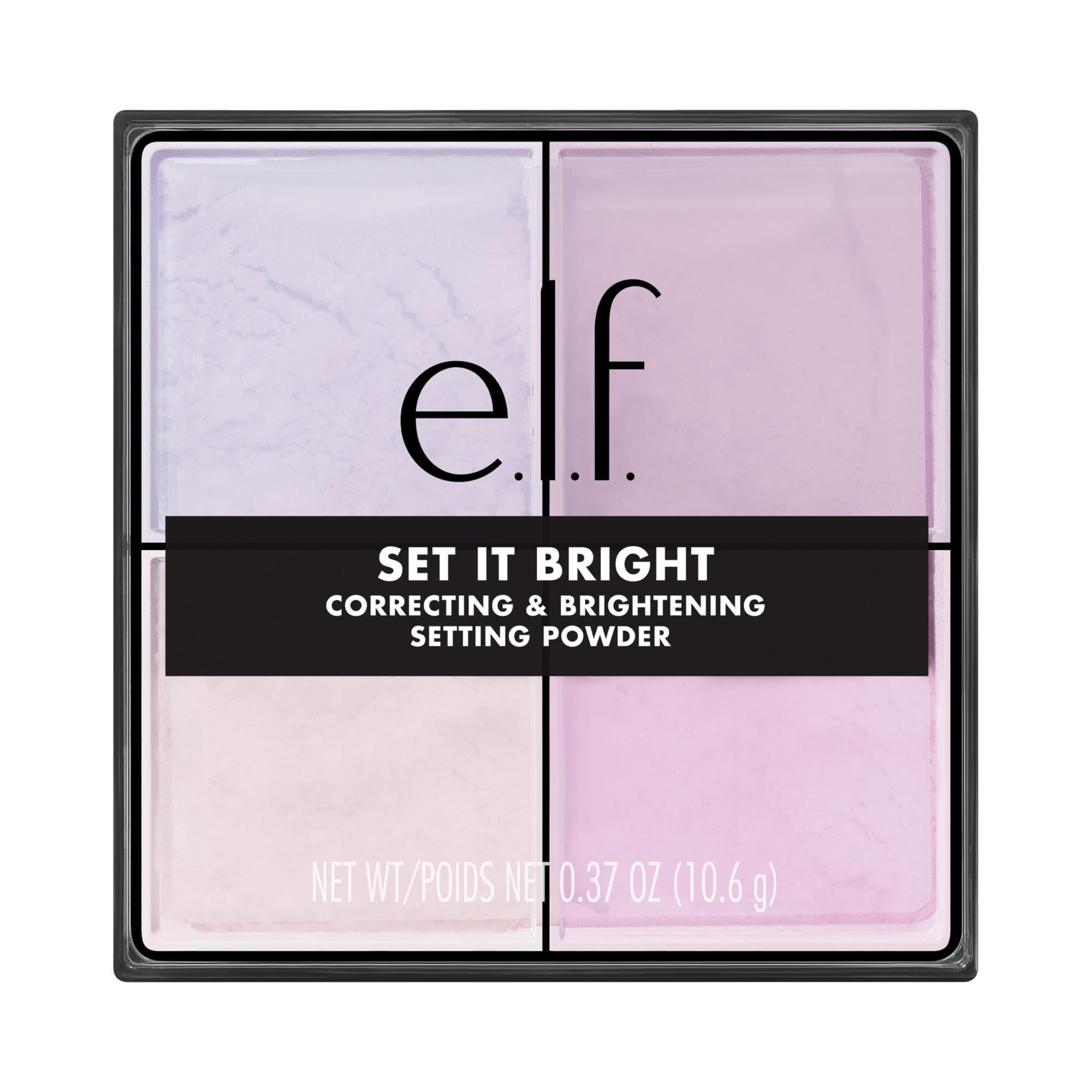 e.l.f. quad front view showing Lilac Haze shades and neat dial for easy use