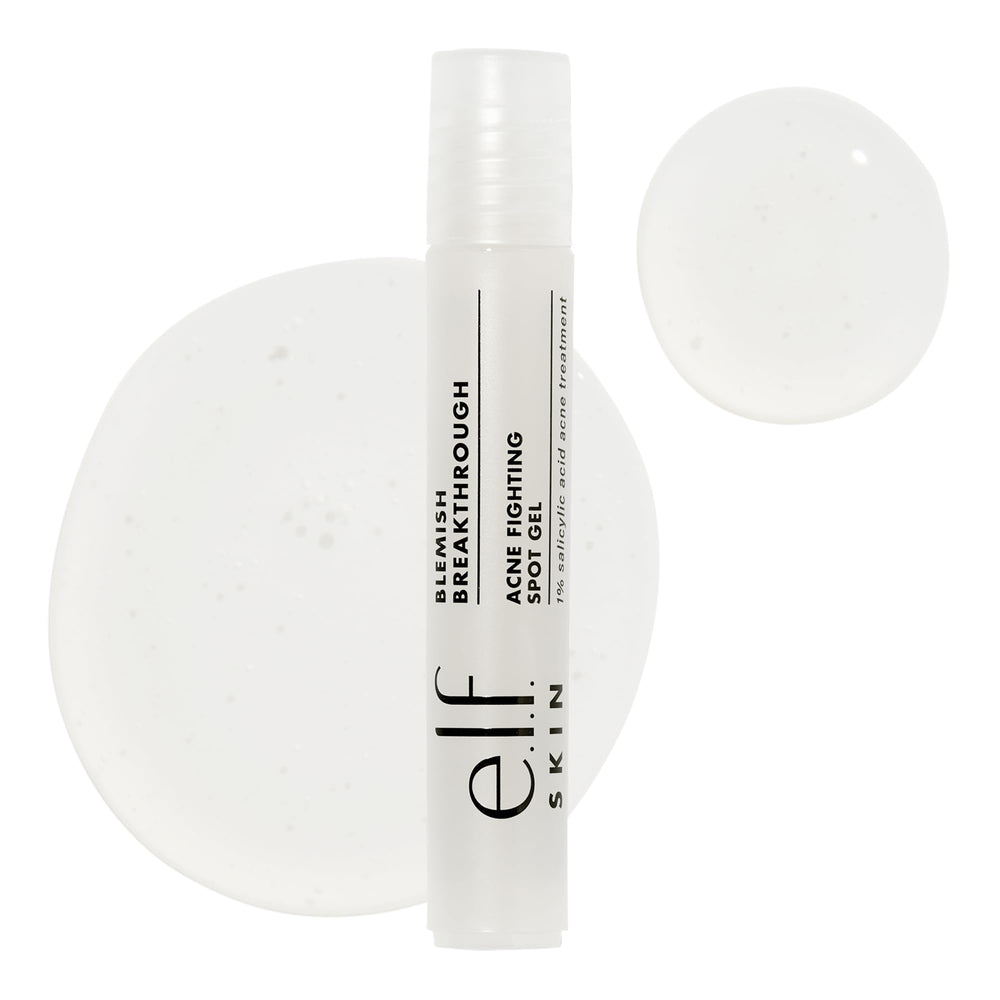 e.l.f. SKIN blemish breakthrough front packaging showing bottle and branding, convenient spot control