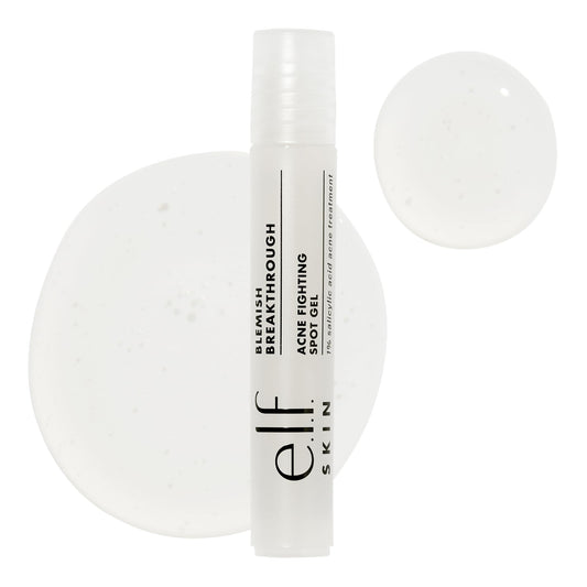 e.l.f. SKIN blemish breakthrough front packaging showing bottle and branding, convenient spot control