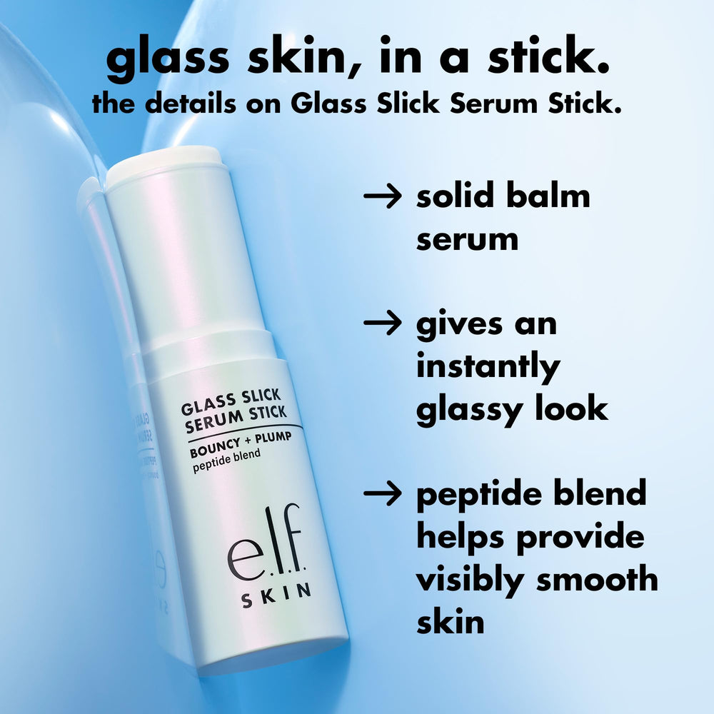 e.l.f. serum stick beside makeup for layering and versatile styling benefits