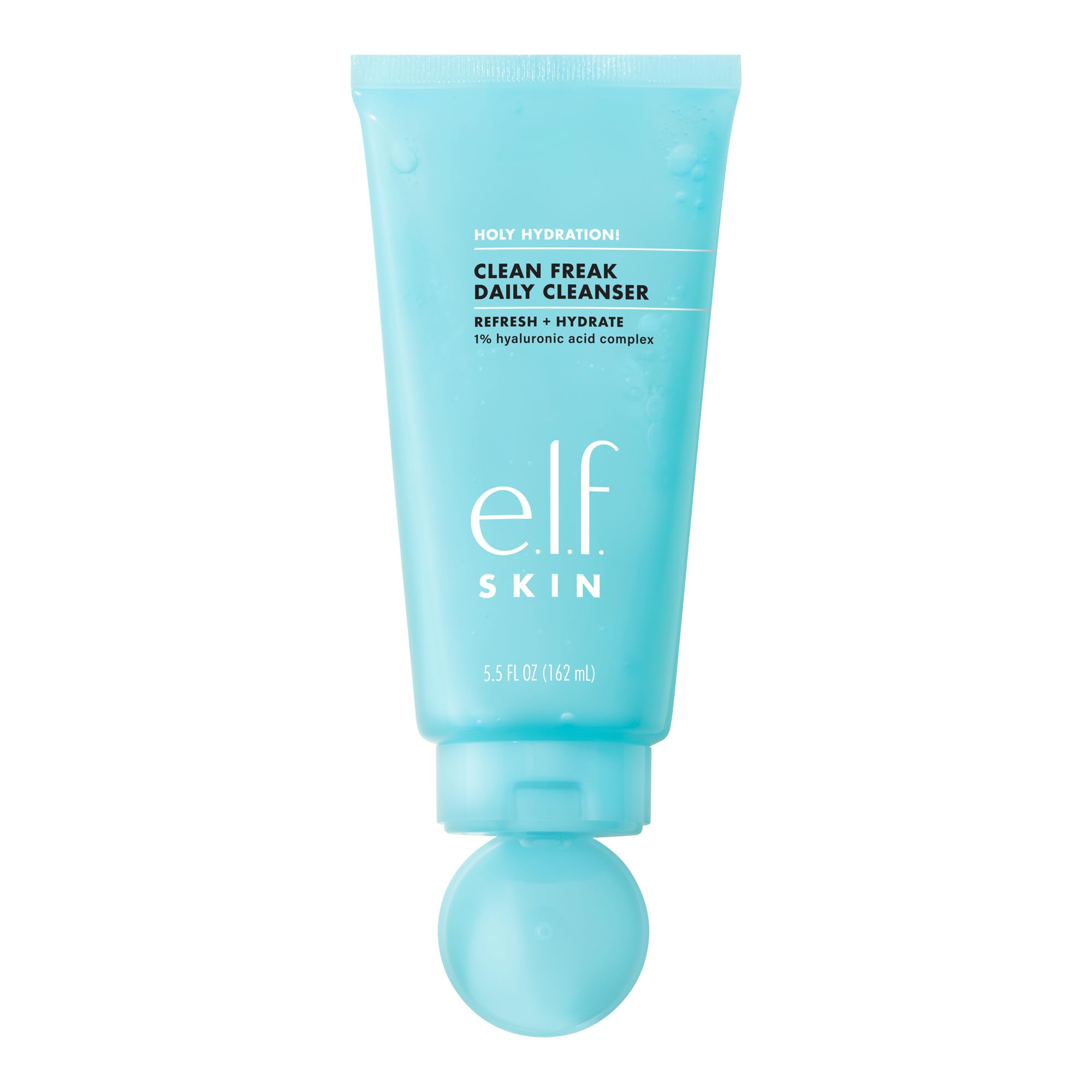 e.l.f. SKIN label ingredient section showing hyaluronic acid focus