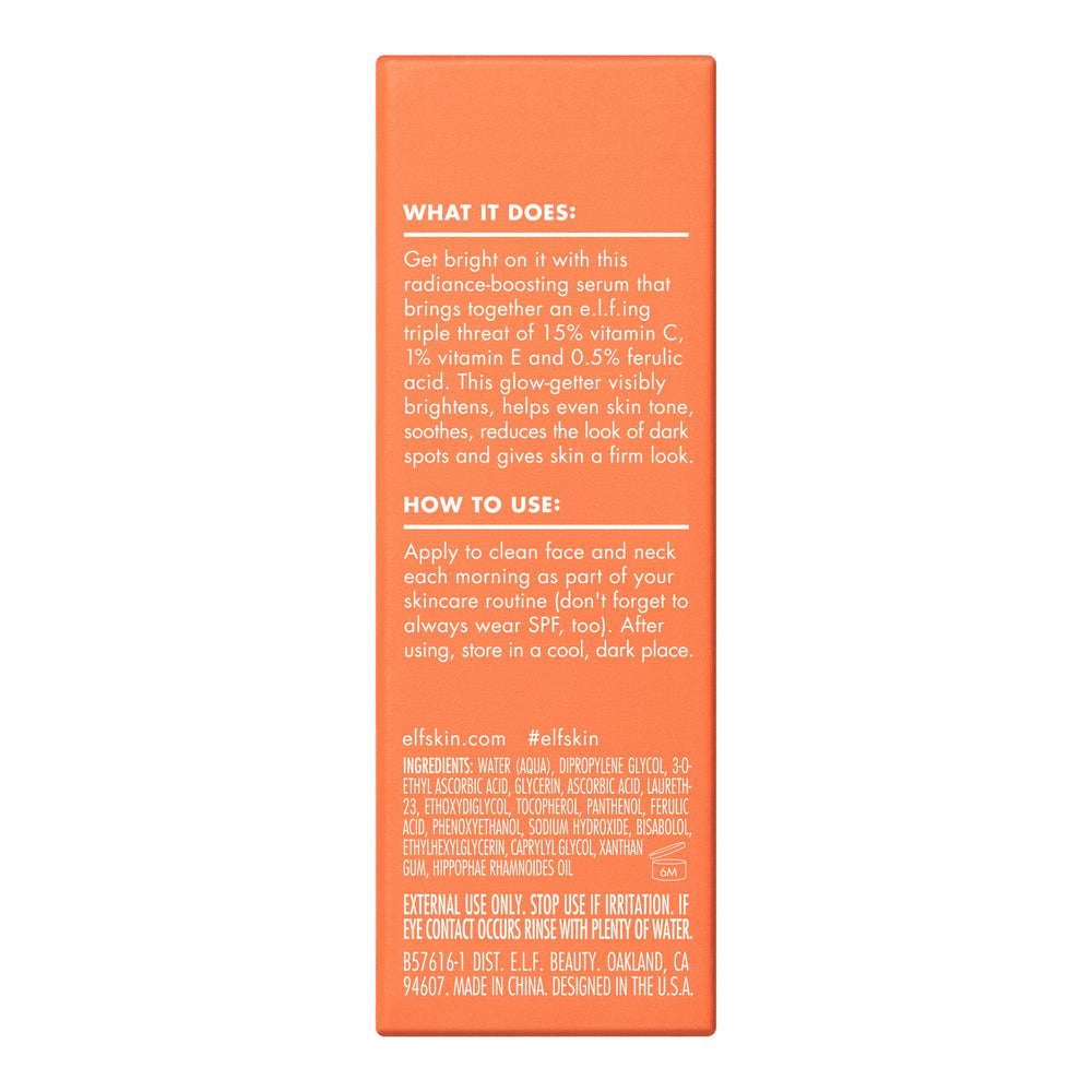 e.l.f. SKIN in bathroom routine setting demonstrating everyday use benefit