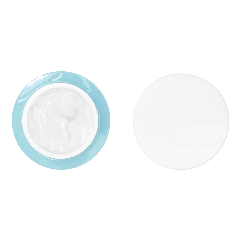 e.l.f. SKIN ingredients layout including shea butter and cucumber for calming