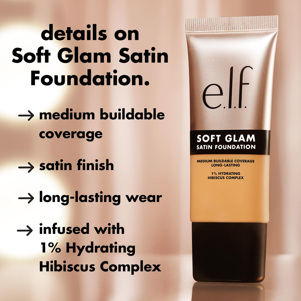 e.l.f. 51 Deep Cool swatched on arm, accurate color match and buildable coverage benefit