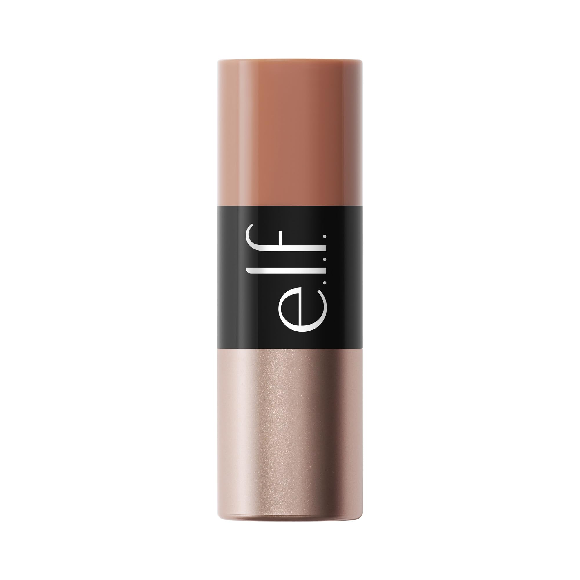 e.l.f. bronzer stick in a makeup bag lifestyle shot highlighting portable touch-up benefit