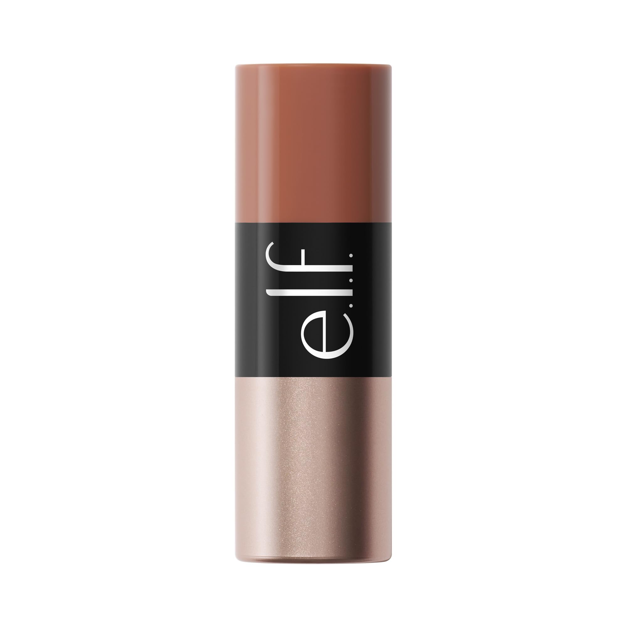 e.l.f. bronzer inside makeup bag, ideal for on-the-go touch-ups benefit