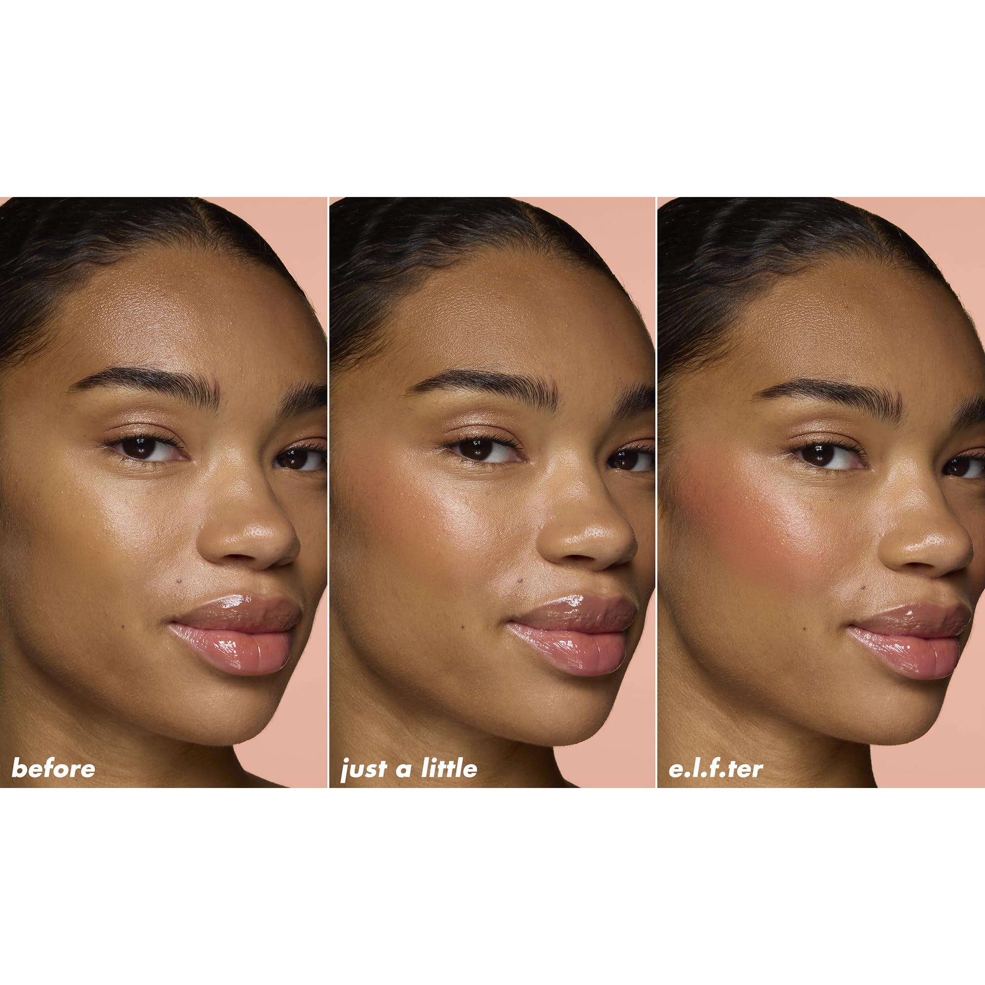 e.l.f. close-up of creamy texture that melts into skin