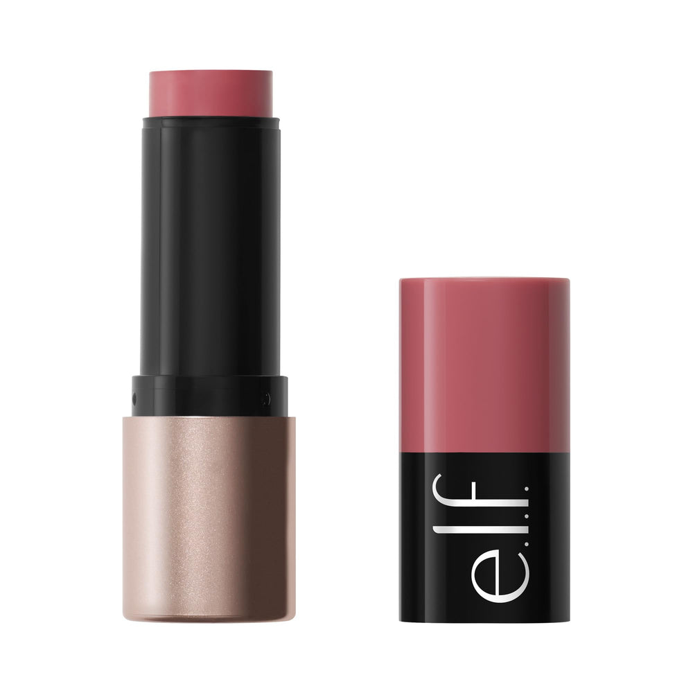 e.l.f. front packaging of Soft Glam Cream Blush Stick showing compact design and shade