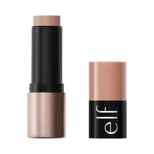 e.l.f. front packaging showing compact bronzer stick and shade