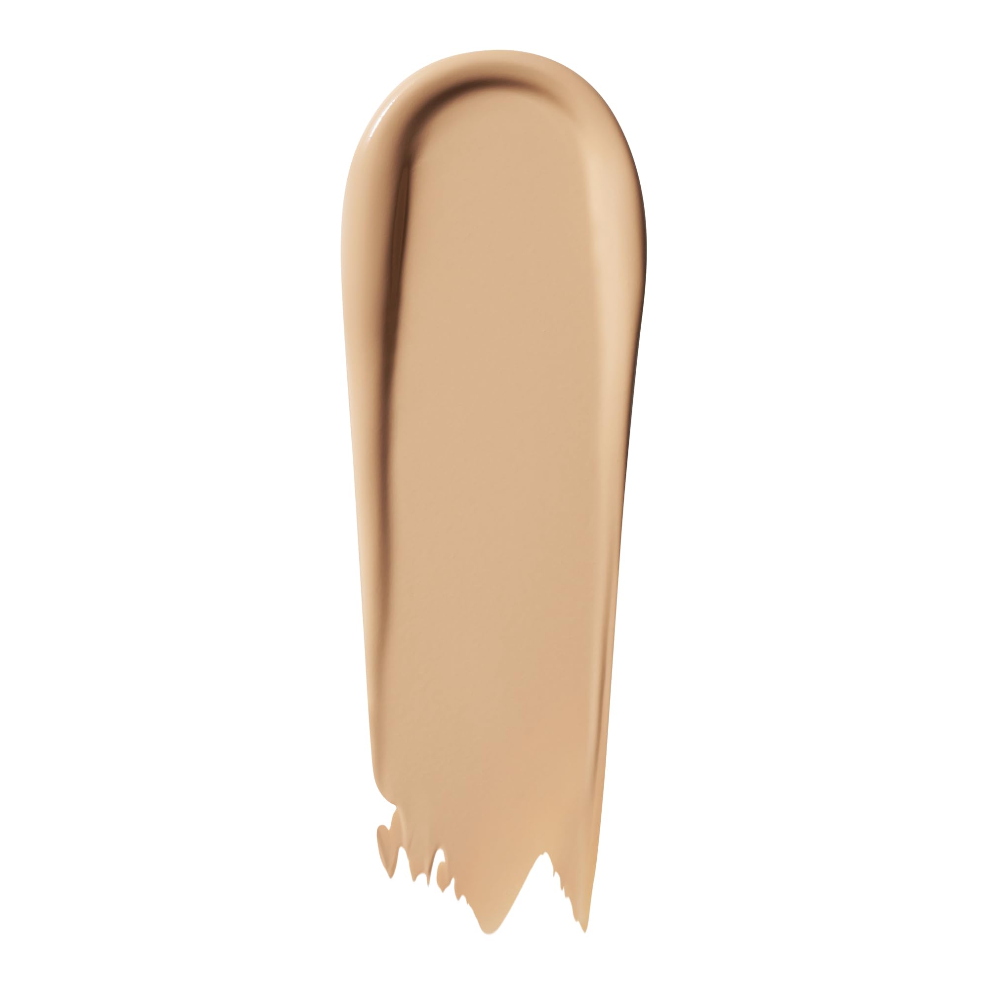 e.l.f. Soft Glam texture droplet close-up highlighting smooth satin finish and blendability benefit