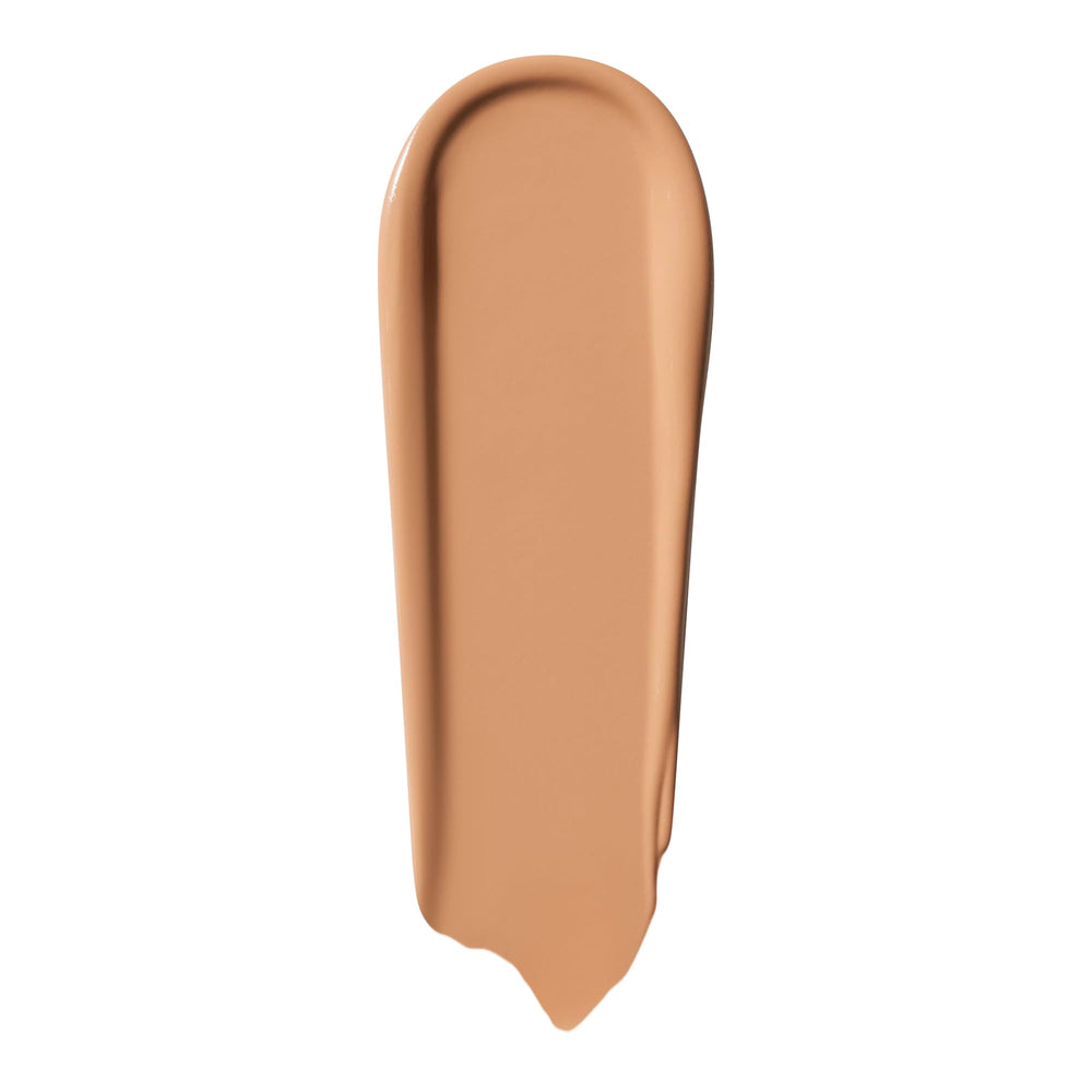 e.l.f. soft glam foundation texture drop demonstrating smooth satin finish