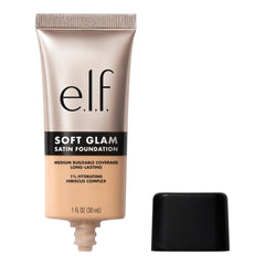 e.l.f. Soft Glam front view showing shade 23 Light Cool and branding benefit: clear shade ID