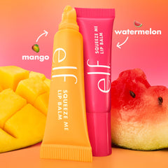 e.l.f. Mango balm texture close-up demonstrating smooth hydration benefit