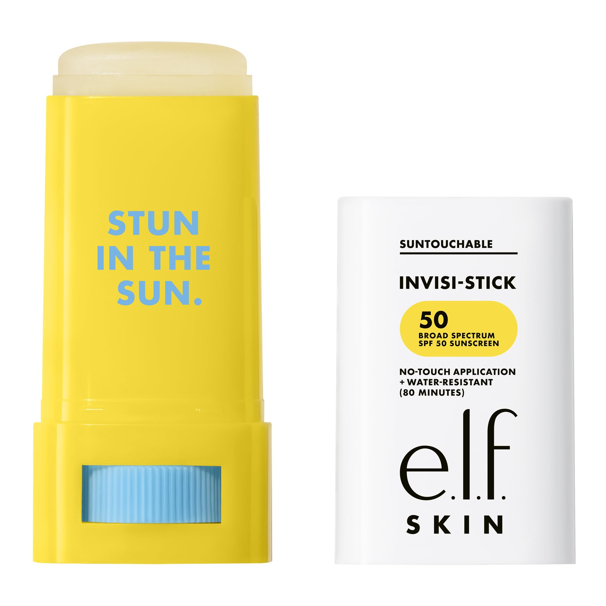 e.l.f. Suntouchable with sunflower and bisabolol visualizing soothing ingredients