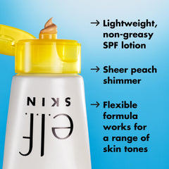 e.l.f. product under foundation demonstrating primer grip and smoother finish