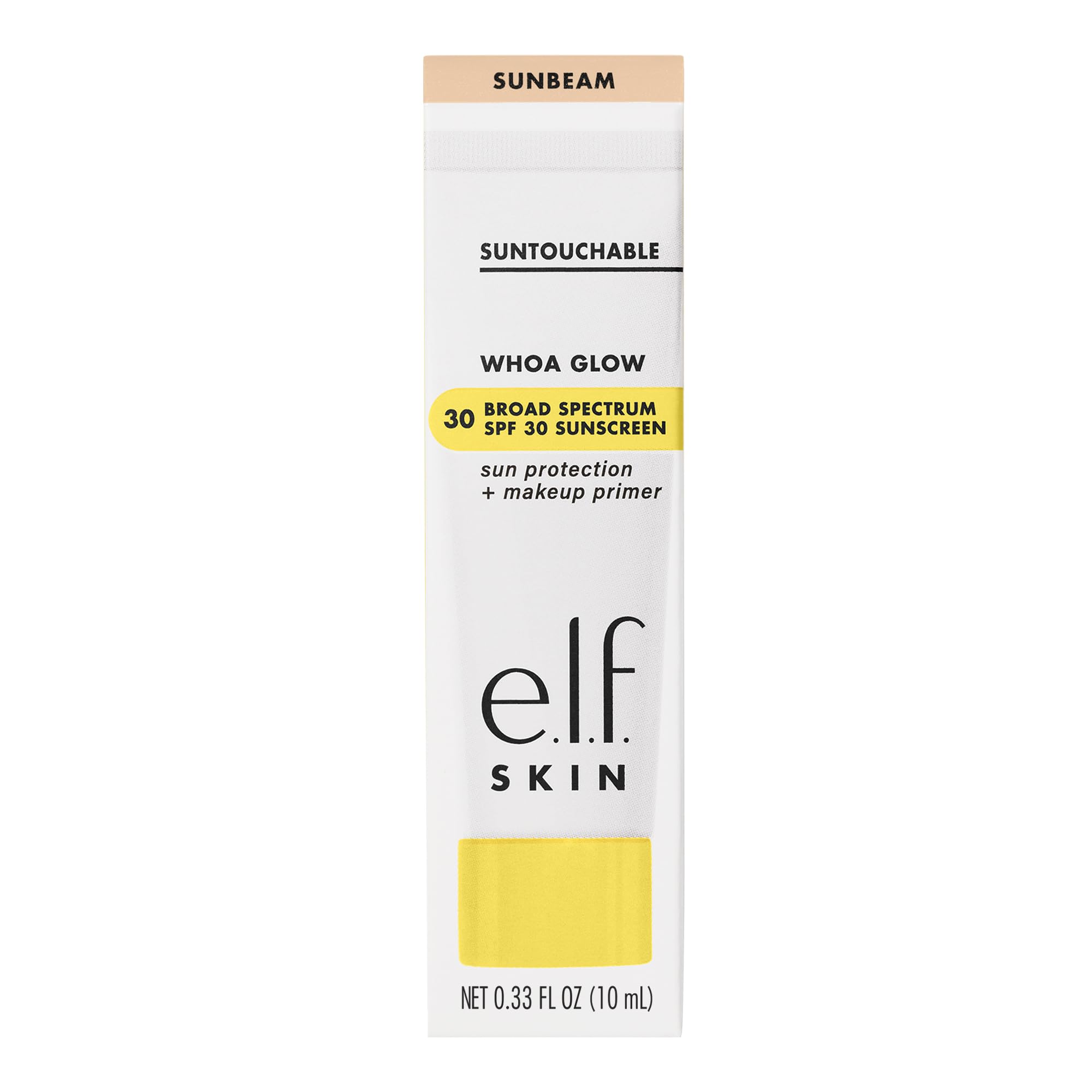 e.l.f. ingredients label highlighting hyaluronic acid and squalane moisturizing benefit