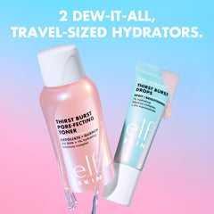 e.l.f. serum dropper delivering gel drops for instant hydration