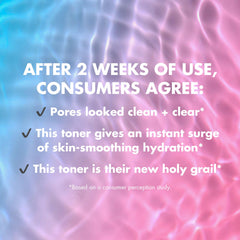 e.l.f. toner next to serum showing how to layer for hydrated skin