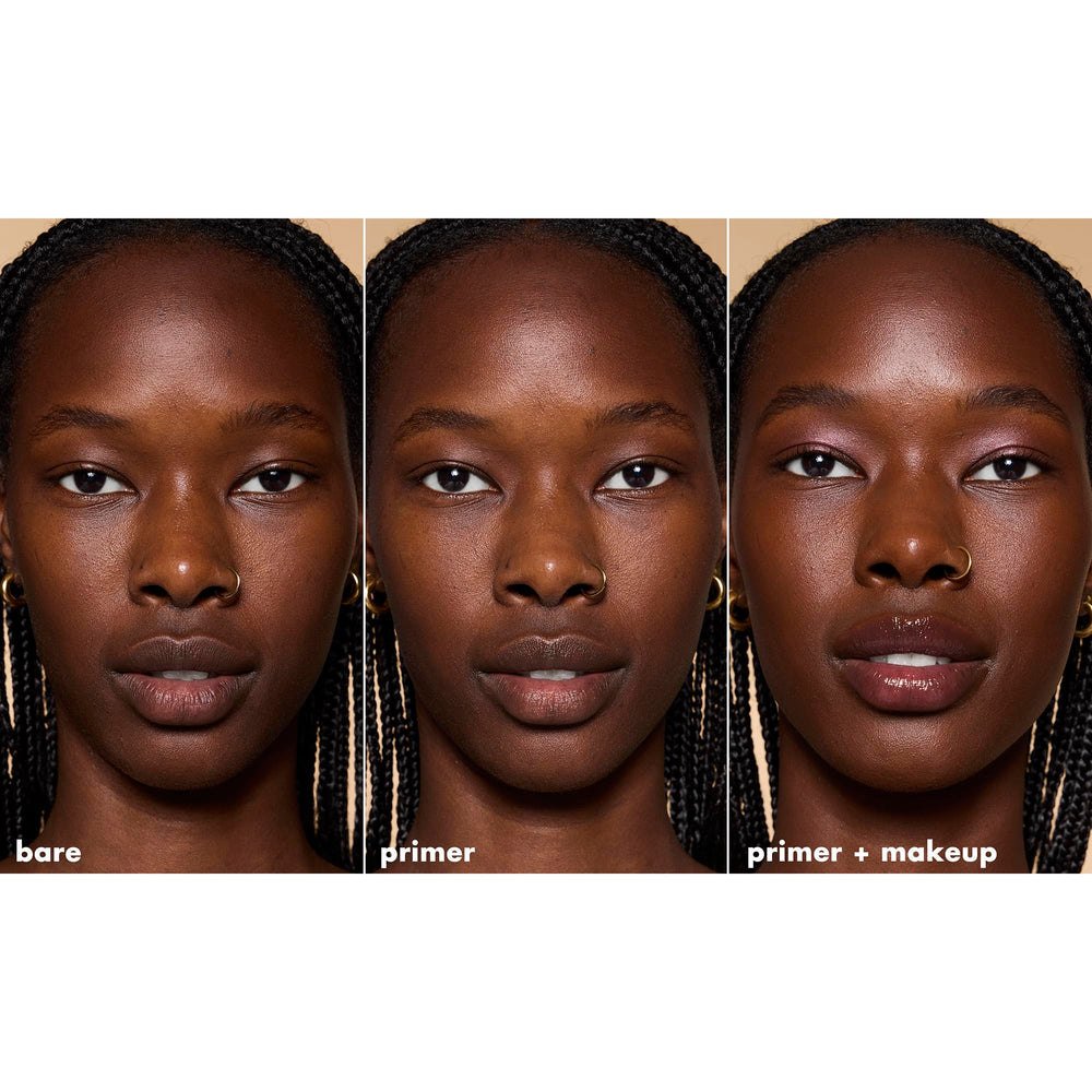 e.l.f. swatch on skin demonstrating green tint reduces redness visibly