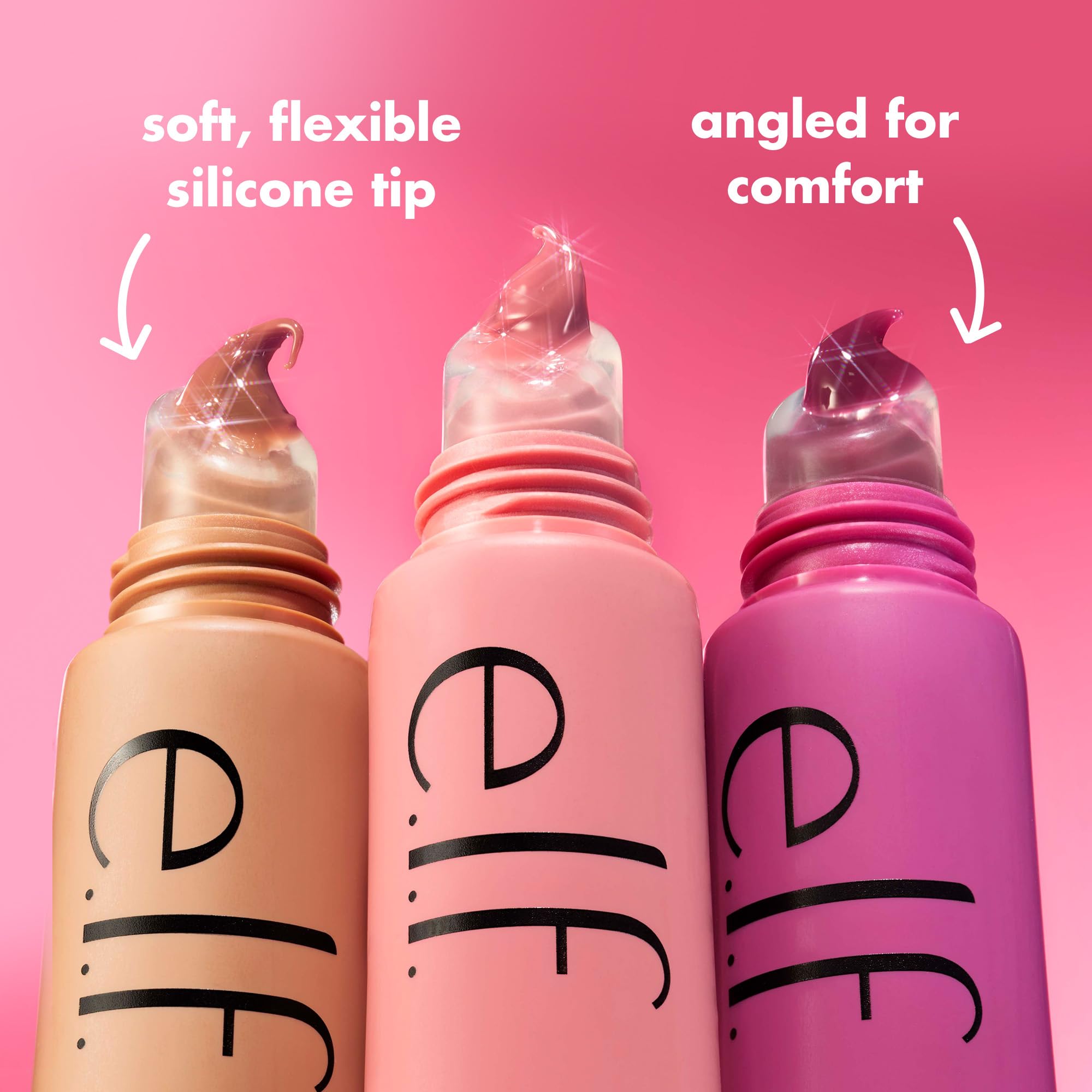 e.l.f. Wild Cherry cap and base detail highlighting secure travel design