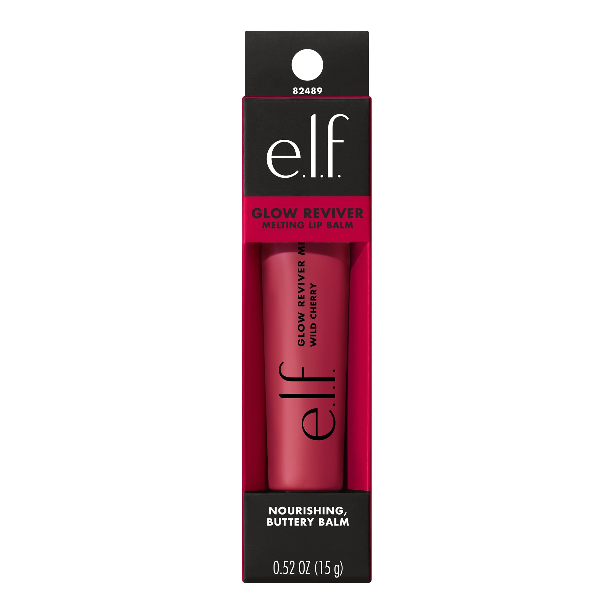 e.l.f. Wild Cherry in purse on table as lifestyle shot showing everyday use