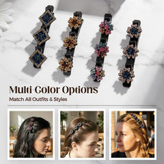 Eliongpu used as braid accents showing decorative enhancement benefit