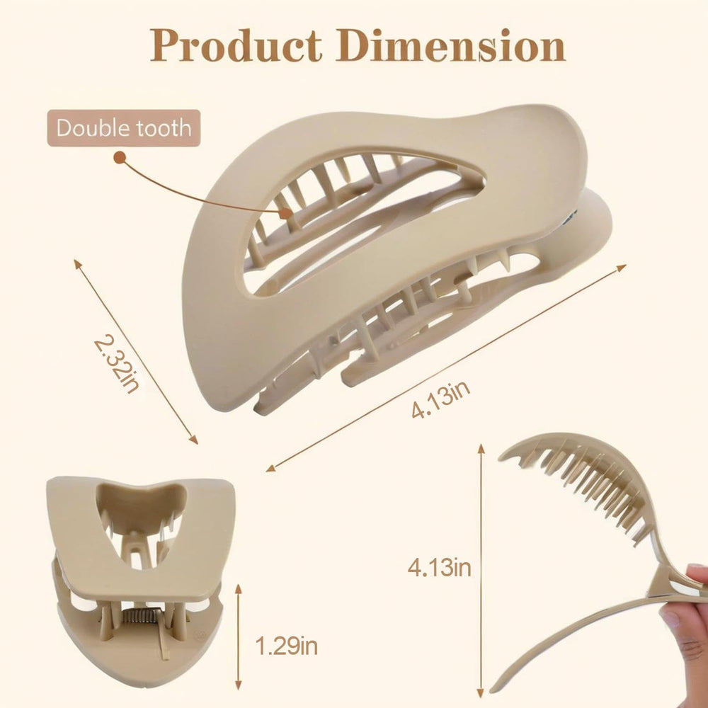 Eliongpu flat clip side profile highlights slim design and comfortable lay-down shape