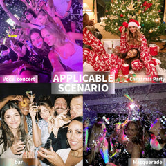 Elitles Made used in festival setting with crowd showing long-lasting sparkle for events benefit