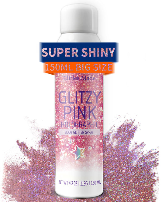 Elitles Made front bottle showing 150ML label and holographic design benefit: clear product identity