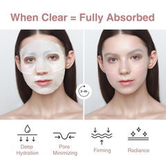 Elixbloom applying serum before mask to boost absorption and results