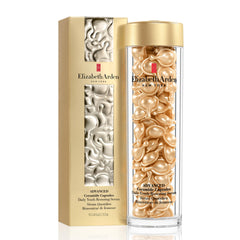 Elizabeth Arden front packaging showing 90 ceramide capsules and benefits