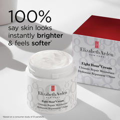 Elizabeth Arden pump dispense close-up illustrating controlled application and clean use