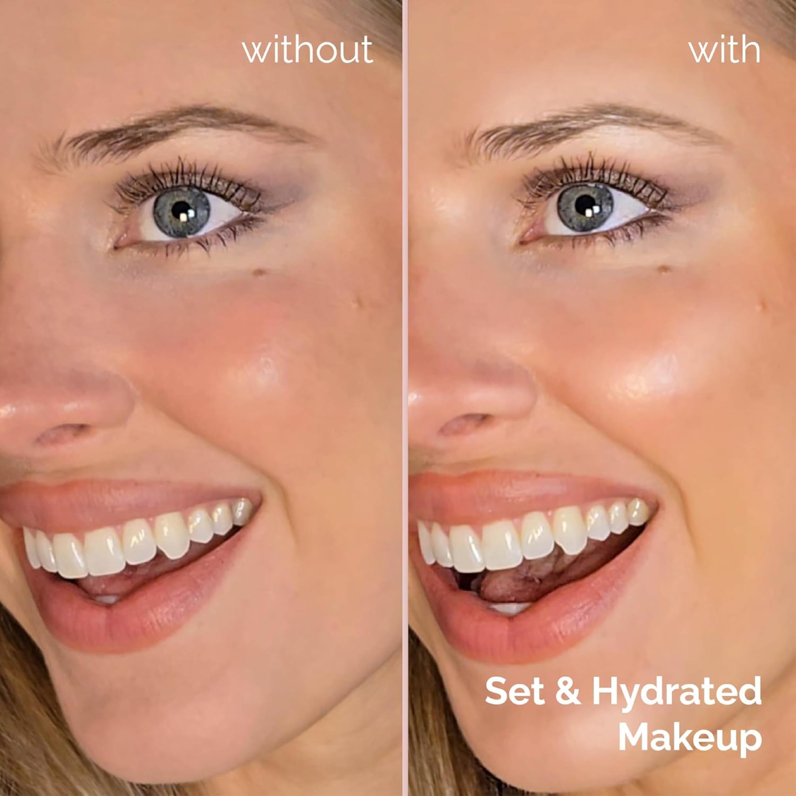 Elizabeth Mott texture droplet on skin demonstrating hydrating, non-sticky feel