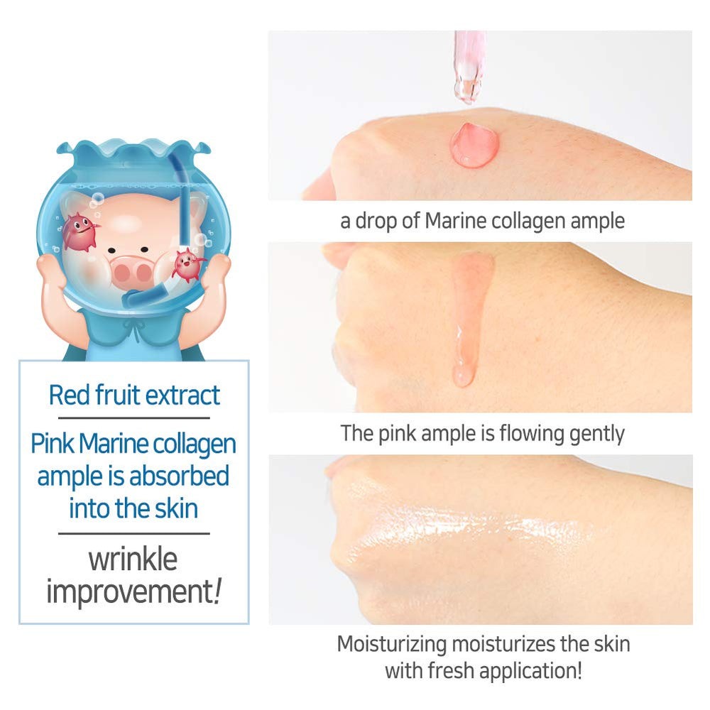 Elizavecca bottle in hand showing 50ml size and travel-friendly benefit
