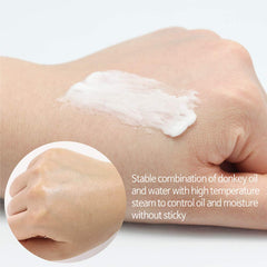Elizavecca open jar showing silky milky texture, indicates fast absorption benefit