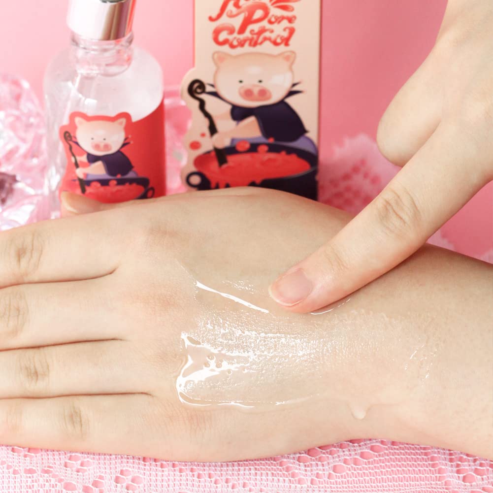 Elizavecca open cap with drop of serum emphasizing purity and precise dosing benefit