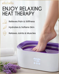 ELLA BELLA open warmer with included wax packs for ready use