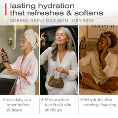 Ella & Eden mist spray in action providing even hydration and refreshing skin