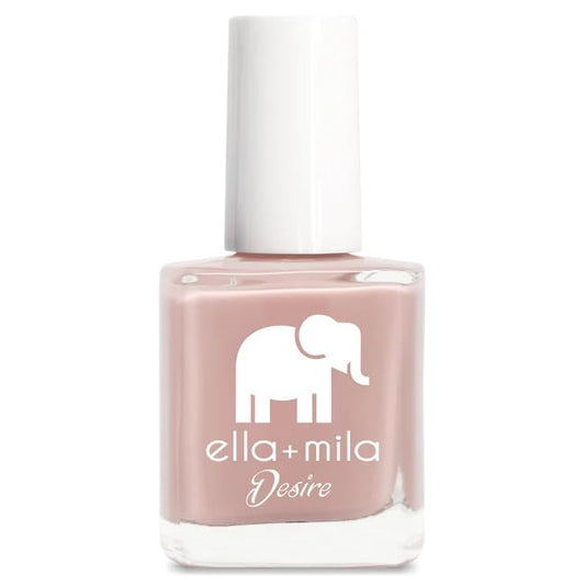 ella+mila brush stroke of Desert Suede showing smooth texture and quick-dry