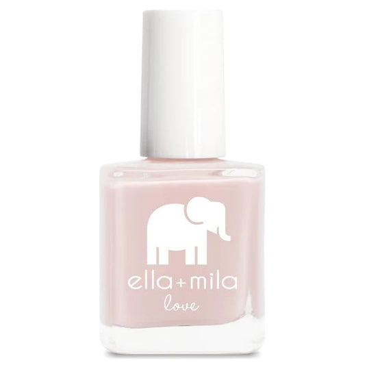 ella+mila brush stroke of Forever Mine displaying smooth, even coverage benefit