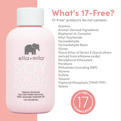 hand using ella+mila remover in bathroom showing safe home use benefit