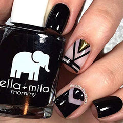 ella+mila bottles styled in lifestyle scene showing salon-quality results